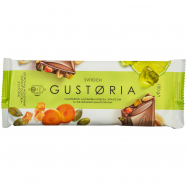 Шоколад Світоч Gustoria молочный с морковью 32% 100г - Фото
