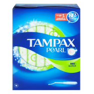 Тампоны Tampax Pearl Super гигиенические с аппликатором 18шт - Фото