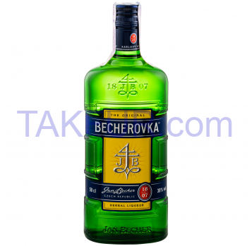 Настойка Becherovka Original ликерная на травах 38% 0,5л - Фото