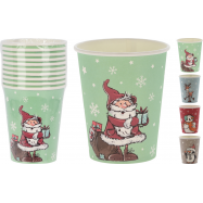 NY СТАКАНИ ПАПЕР.МІКС 8 ШТ - Фото