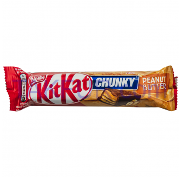 Вафли Kit Kat с арахисовой пастой в молочном шоколаде 42г - Фото