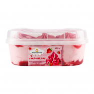 3 ВЕДМЕДІ МОРОЗИВО ЛОТОК 450Г : STRAWBERRY - Фото