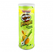 TM PRINGLES ЧІПСИ 165Г : ЗЕЛ ЦИБ - Фото