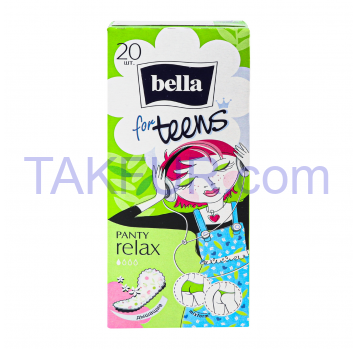 Прокладки ежедневные Bella For Teens Panty Relax 20шт/уп - Фото