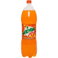 Напиток Mirinda Orange вкус апельсина безалк сильногаз 2л - Фото
