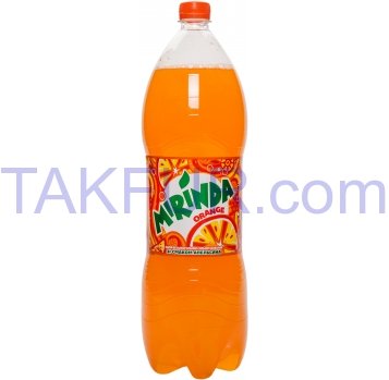 Напиток Mirinda Orange вкус апельсина безалк сильногаз 2л - Фото