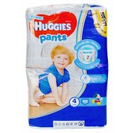 Подгузники-трусики Huggies Pants 4размер д/мальч 9-14кг 52шт - Фото