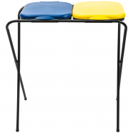 ARO ТРИМАЧ Д/СМІТТЯ ПОДВІЙН. СТАЛЕВ. - Фото