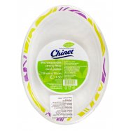 Тарелка Chinet бумажная 26х19см 50шт - Фото