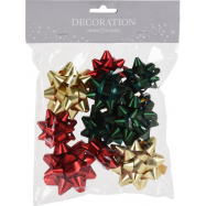 NY БАНТ Д/ДЕК.ПОД. ЗЕЛ.ЗОЛ.ЧЕР.12 ШТ - Фото