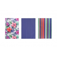 TH РУШ З ПРИНТ 40Х60СМ 3ШТ : DESIGN 5-FLOWER - Фото