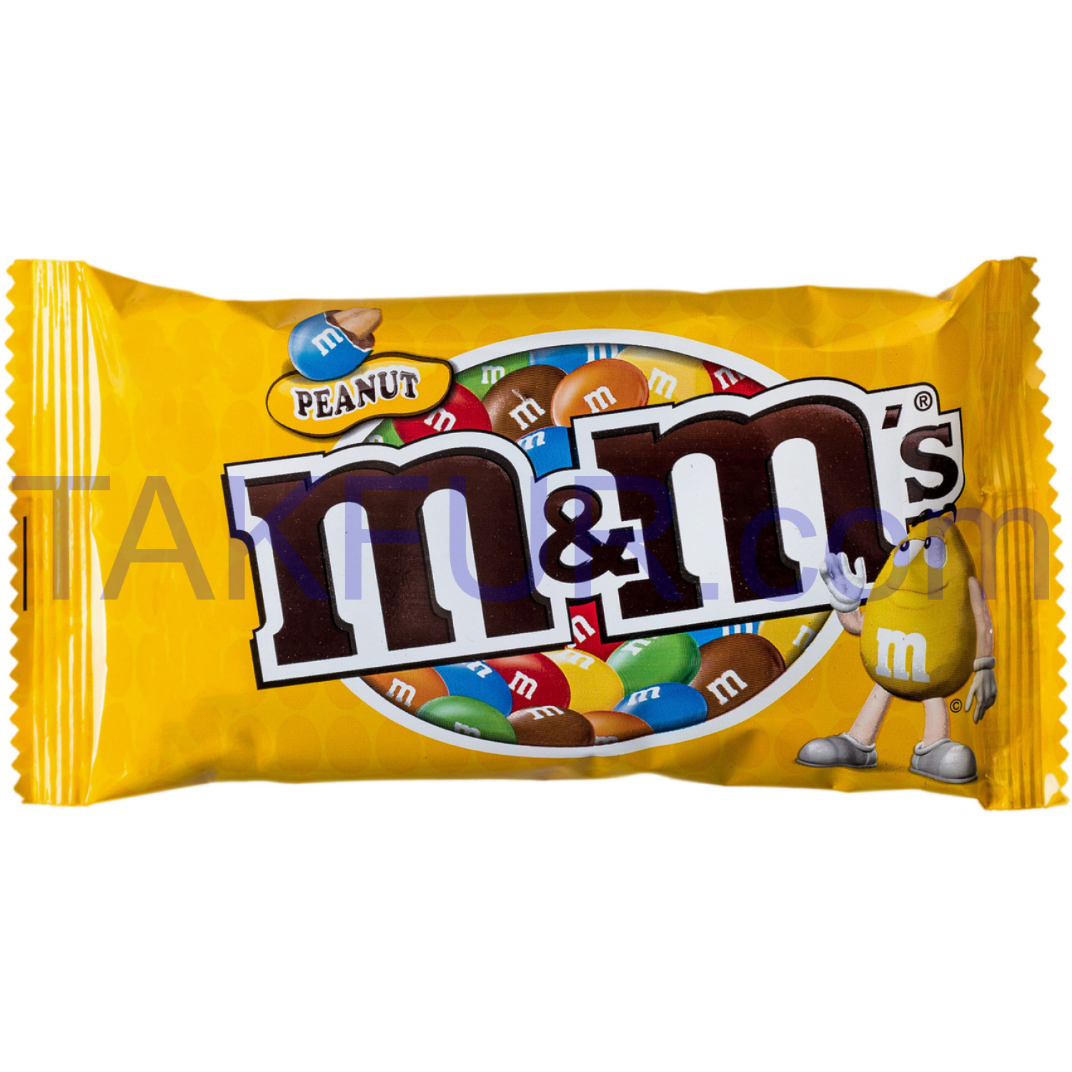 Драже M&M`S с арахисом и молочным шоколадом 45г купить онлайн с ...