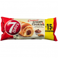 Круассан 7Days с ореховым кремом с кусочками печенья 110г - Фото