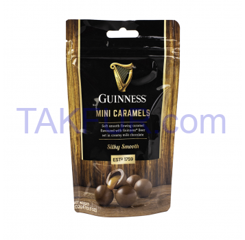 Конфеты Guinness мини с молочного шоколада 102г - Фото