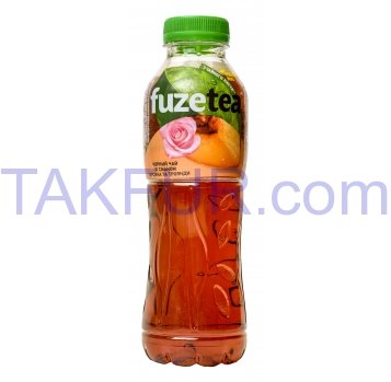 Напиток Fuzetea Чай черный со вкусом персика и розы 500мл - Фото