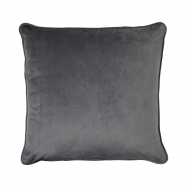 TH ПОДУШКА ДЕК  45Х45СМ СІРА - Фото