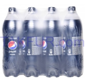 Напиток Pepsi Black безалкогольный сильногазированный 1л - Фото