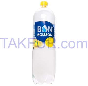 Напиток Бон Буассон со вкусом лимона сильногазированый 2л - Фото