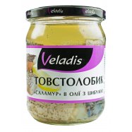 Толстолобик Veladis Саламур в масле с луком 470г - Фото