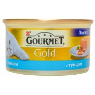 Корм д/кошек Purina Gourmet Gold с тунцом паштет 85г - Фото