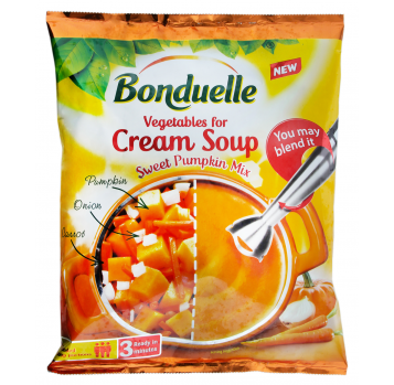 Овощи Bonduelle Sweet Pumpkin Mix для крем-супа 400г - Фото