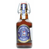 Пиво Flensburger Dunkel темное пастеризованное 4,8% 0,33л - Фото