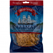 Кальмары Морские сушеные соленые 60г - Фото