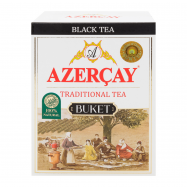 Чай Azercay Buket черный крупнолистовой байховый 100г - Фото