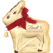 Шоколад Lindt Gold reindeer молочный 100г - Фото