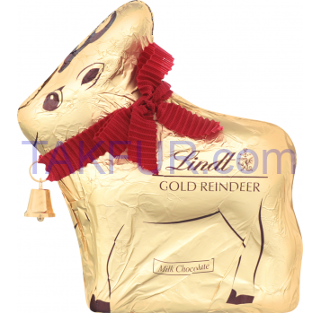 Шоколад Lindt Gold reindeer молочный 100г - Фото