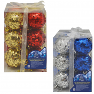 НАБІР  КУЛЬКИ ЯЛИНКОВІ  12 ШТ - Фото