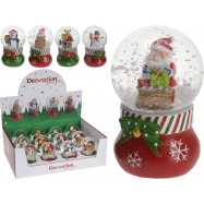 КУЛЯ ДЕКОР З ВОДОЮ 45X45X70MM - Фото