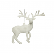 Підвіска Олень пластикова 14 см - Фото