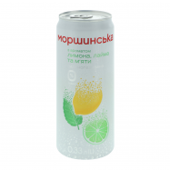 МОРШИНСЬКА ВОДА ЛИМОН-ЛАЙМ-М`ЯТА 0,33 З/Б - Фото