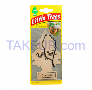 Освежитель воздуха Little Trees Coconut 5г - Фото