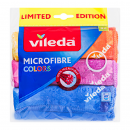 VILEDA СЕРВЕТКА MICROFIBRE 3 ШТ. - Фото