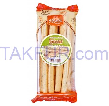 Палочки хлебные Румянец Гриссини со смесью итал трав 0,200кг - Фото