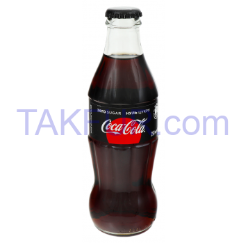 Напиток Coca-Cola Zero б/а низкокалорийный с/газ 250мл - Фото