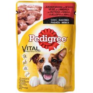 Корм для собак Pedigree с говядиной и ягненком 100г - Фото