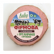 Колбаса Лавр Фирменная вареная с телятиной из орган сырья кг - Фото