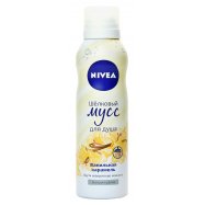Мус для душу Nivea Ванільна карамель шовковий 200мл - Фото