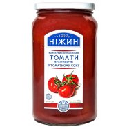Томаты Ніжин неочищенные в томатном соке 920г - Фото