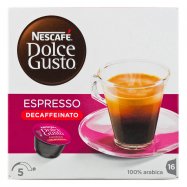 Кофе Nescafe Dolce Gusto Espresso Decaffeinato 6г*16шт 96г - Фото