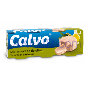 Calvo calvo тунець ол олія 4х80г - Фото