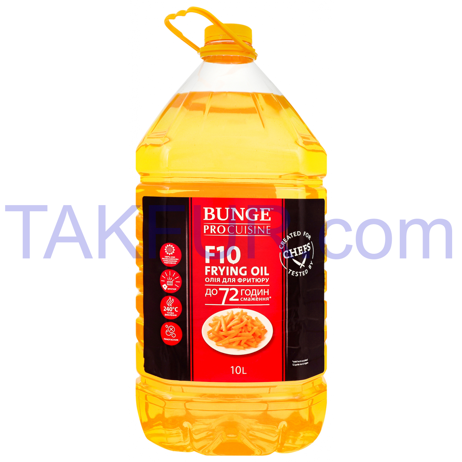Масло Bunge ProCuisine подсолнечное рафинир для фритюра 10л купить ...