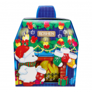 Набор подарочный Roshen Новогодний камин №11 601г - Фото