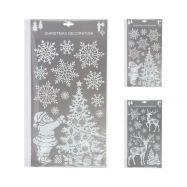 Наліпки для вікон новорічні - Фото