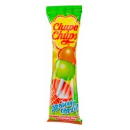 Карамель Chupa Chups Двойная порция апельсин дыня 16,8г - Фото