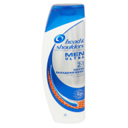 Шамп+Бал-опол Head & Shoulders 2в1 Для Муж Пр вып вол 400мл - Фото