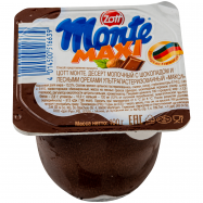 Десерт 13.3% молочный с шоколадом и лесными орехами Maxi Monte Zott 100г - Фото